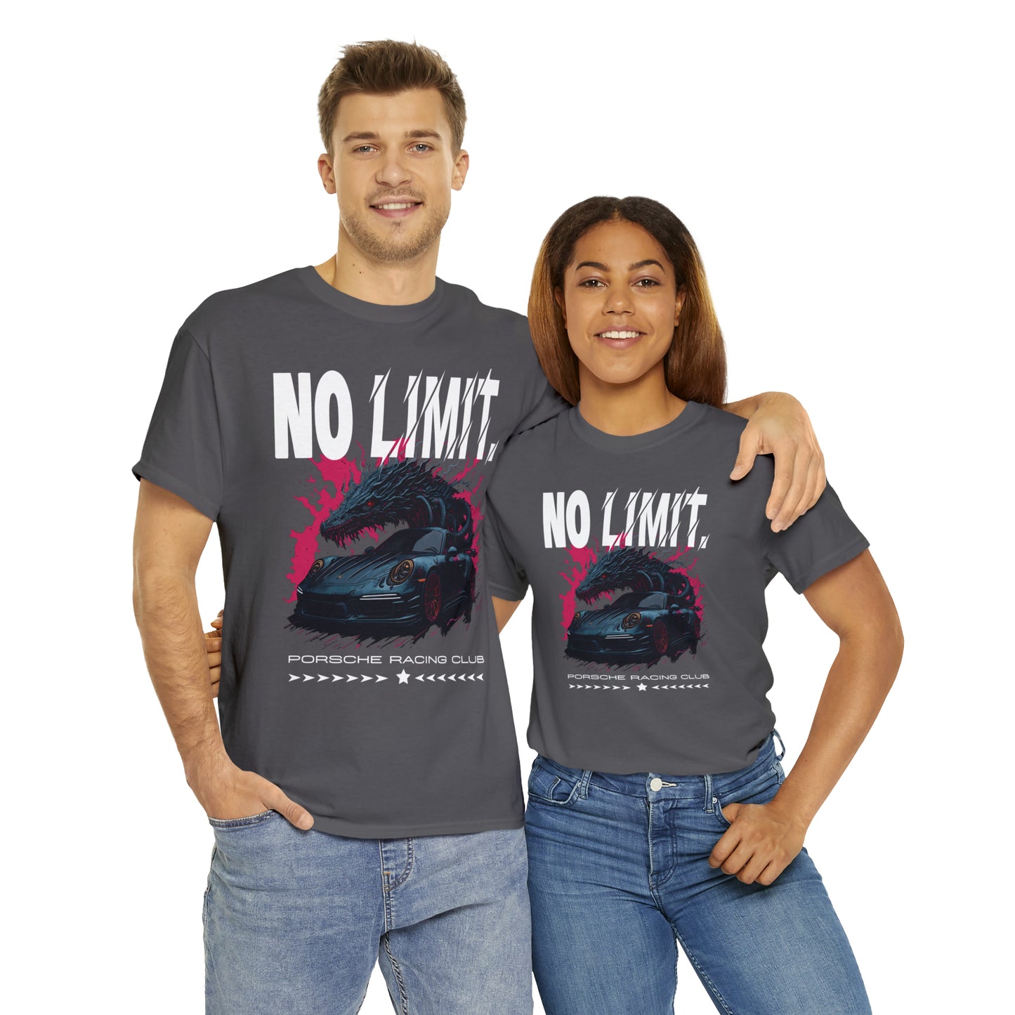 NO LIMIT Unisex Heavy Cotton Tee