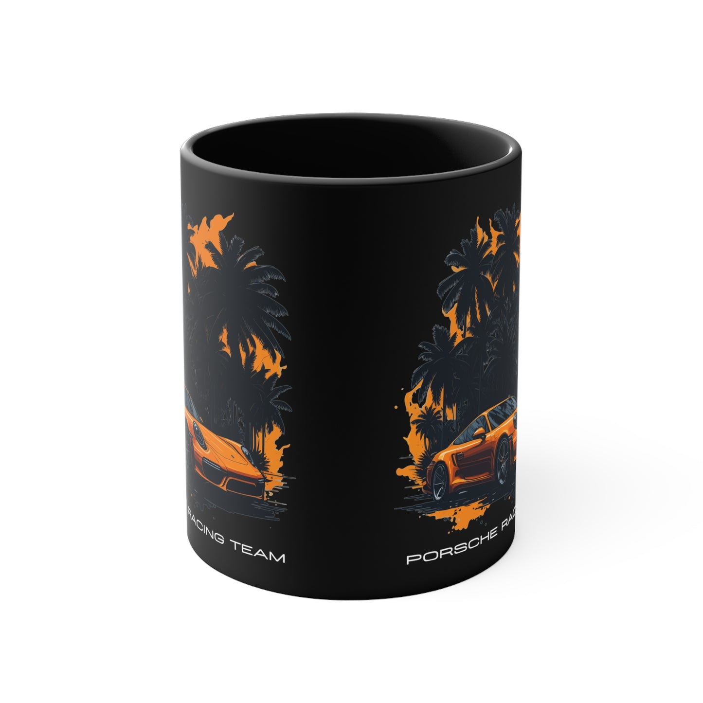 ORANGE PALMS Accent Coffee Mug, 11oz