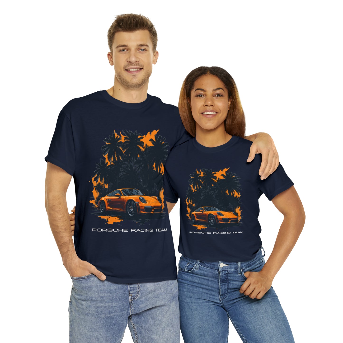 ORANGE PALMS Unisex Heavy Cotton Tee