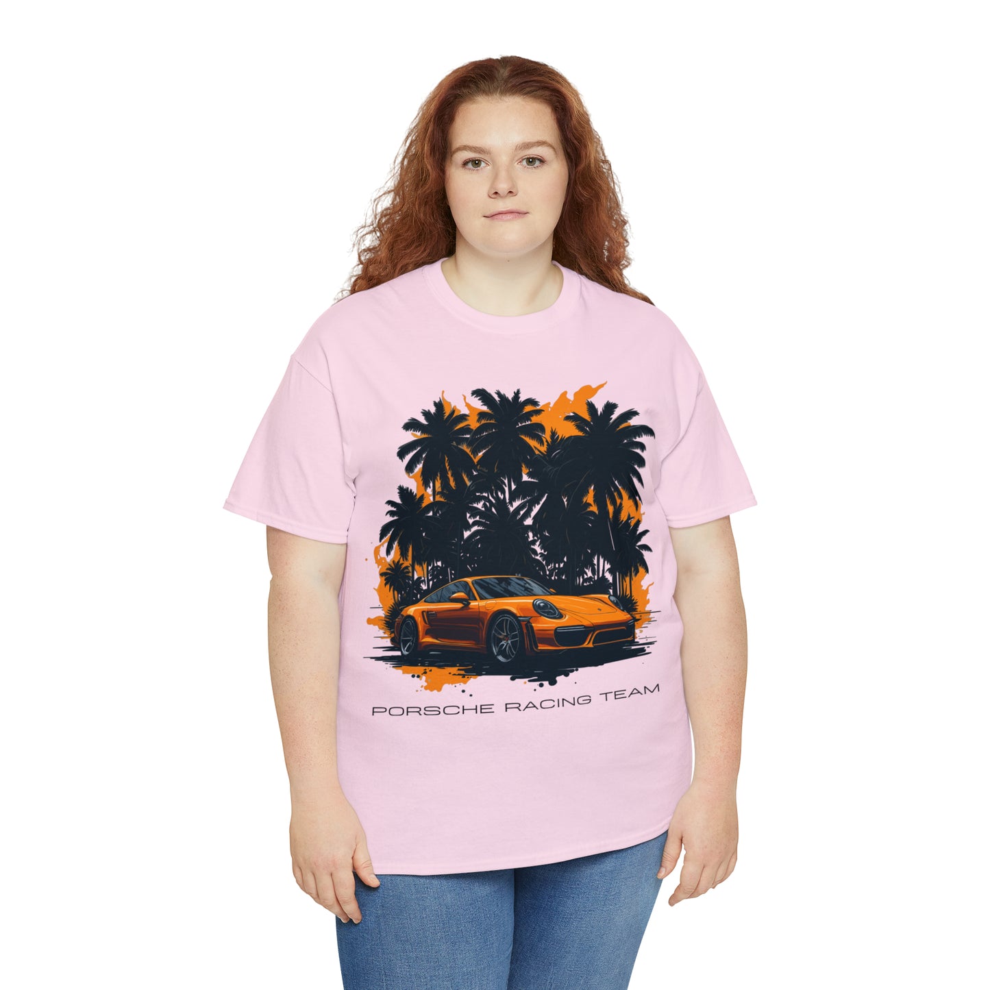 ORANGE PALMS Unisex Heavy Cotton Tee