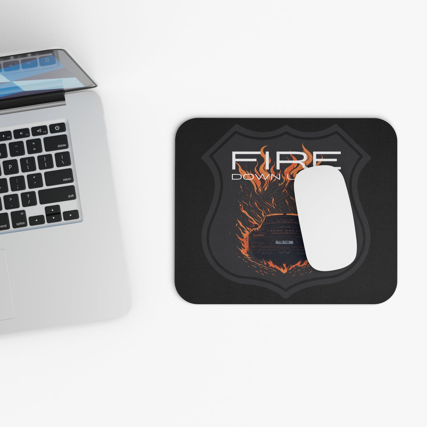 Fire Mouse Pad