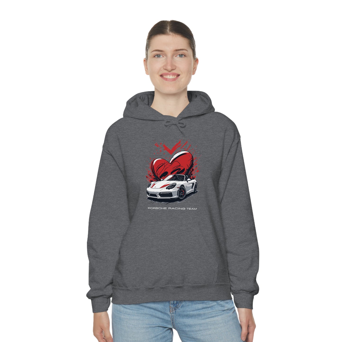 HEART Unisex Heavy Blend™ Hooded Sweatshirt