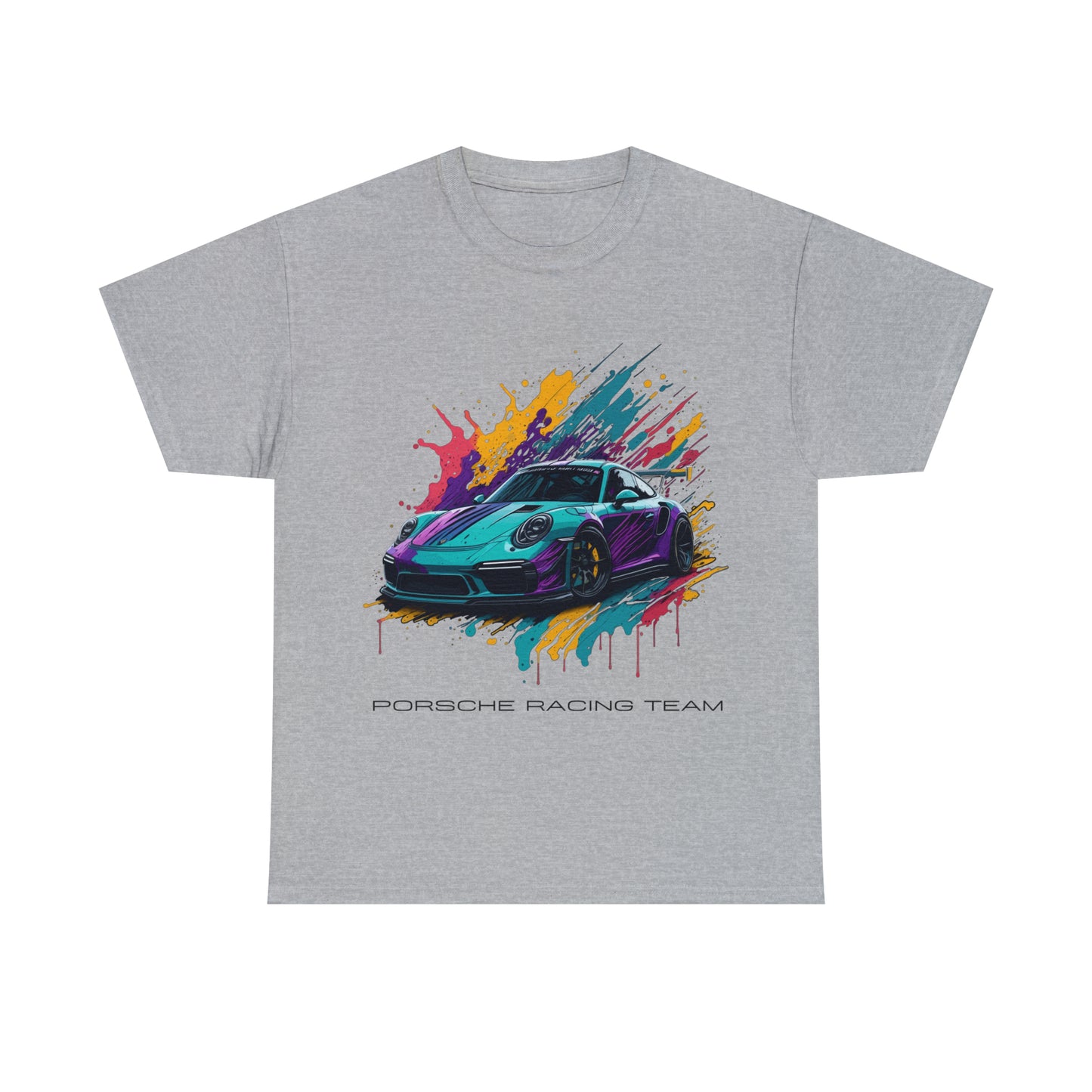 PORSCHE RACING 2 Unisex Heavy Cotton Tee