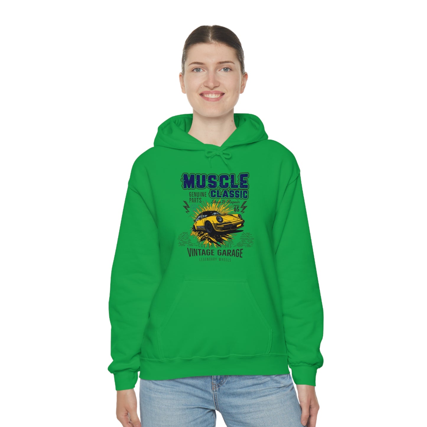 MUSCLE Unisex Heavy Blend™ Hooded Sweatshirt