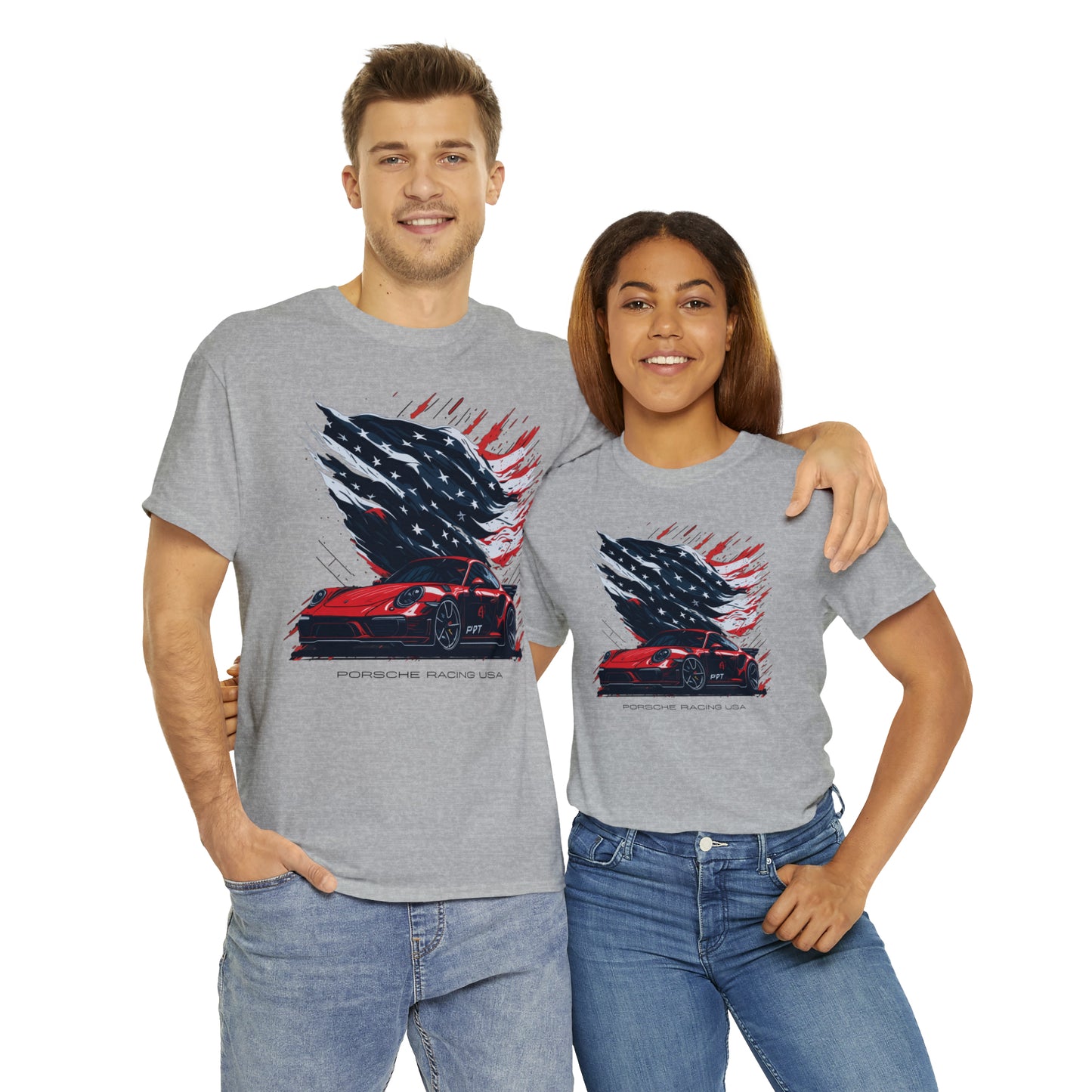 PR USA Unisex Heavy Cotton Tee