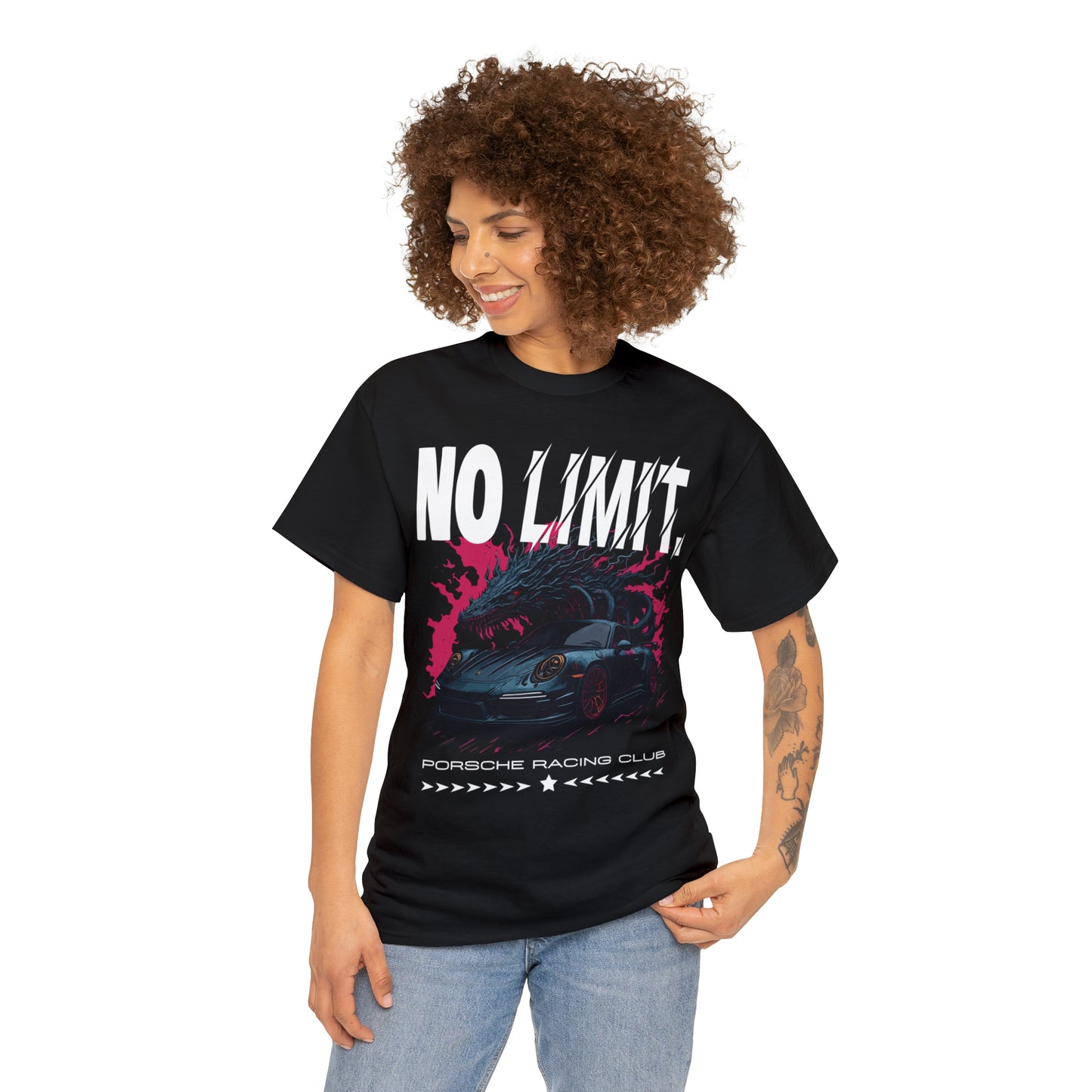 NO LIMIT Unisex Heavy Cotton Tee