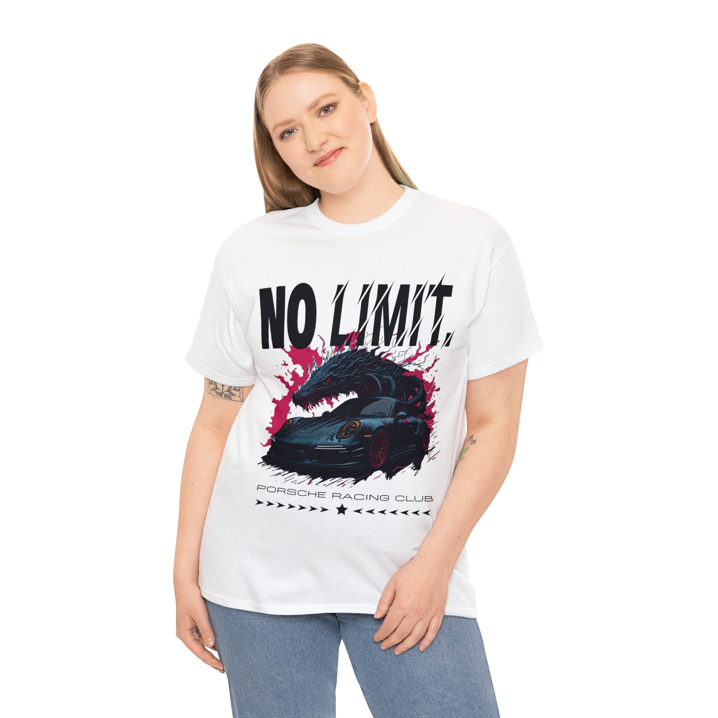 NO LIMIT Unisex Heavy Cotton Tee