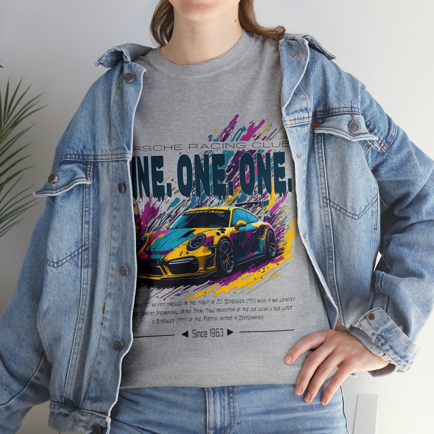 NINE ONE ONE Unisex Heavy Cotton Tee