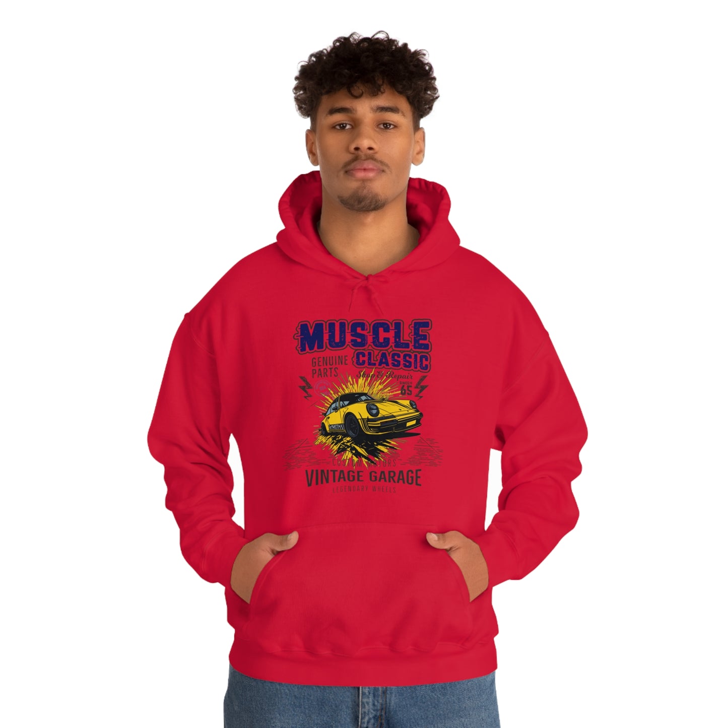 MUSCLE Unisex Heavy Blend™ Hooded Sweatshirt