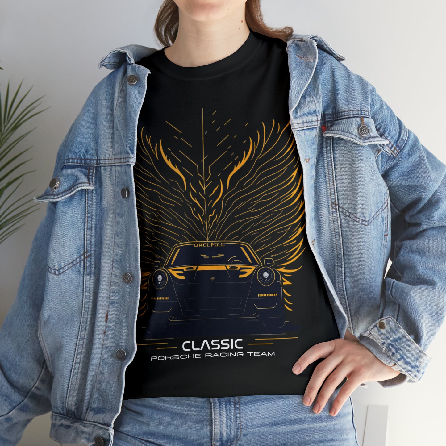 YELLOW WINGS Unisex Heavy Cotton Tee