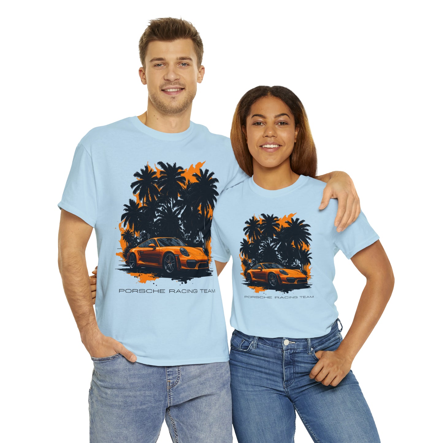 ORANGE PALMS Unisex Heavy Cotton Tee