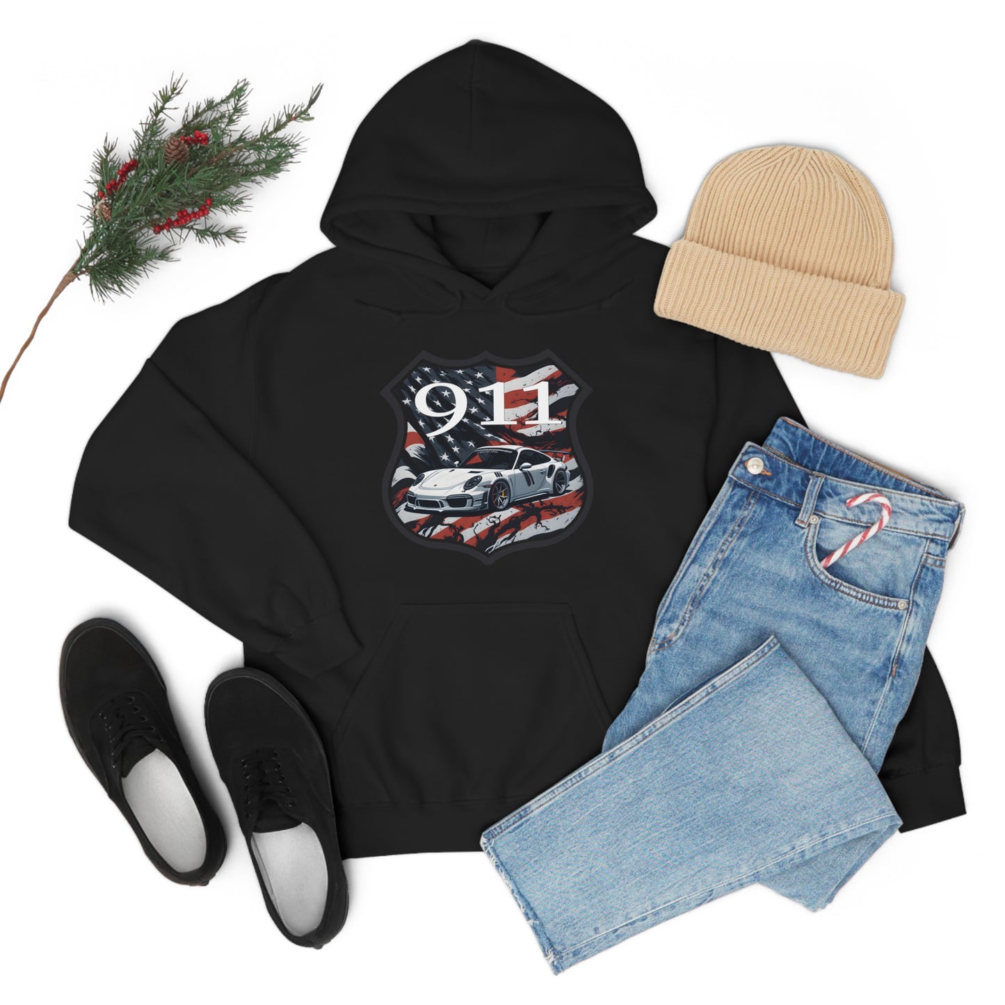 911 Unisex Heavy Blend™ Hooded Sweatshirt