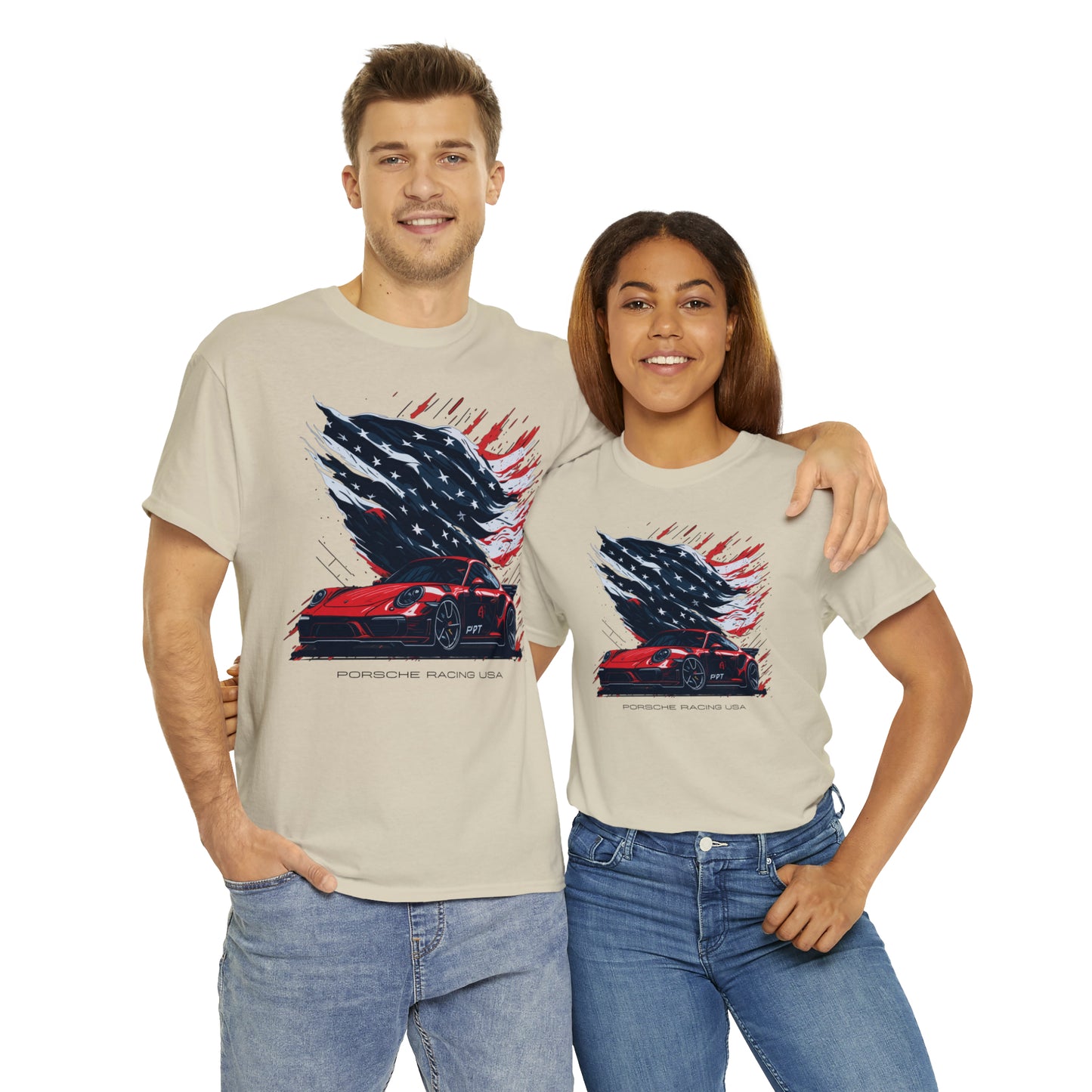 PR USA Unisex Heavy Cotton Tee