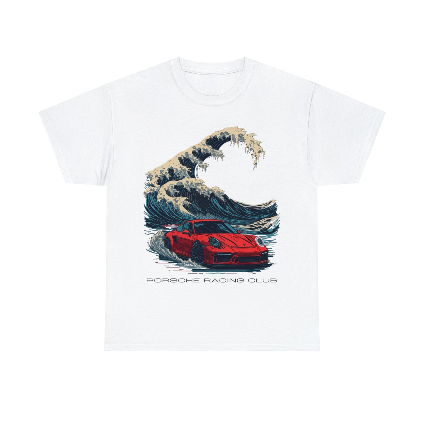 HOKUSAI WAVE Unisex Heavy Cotton Tee