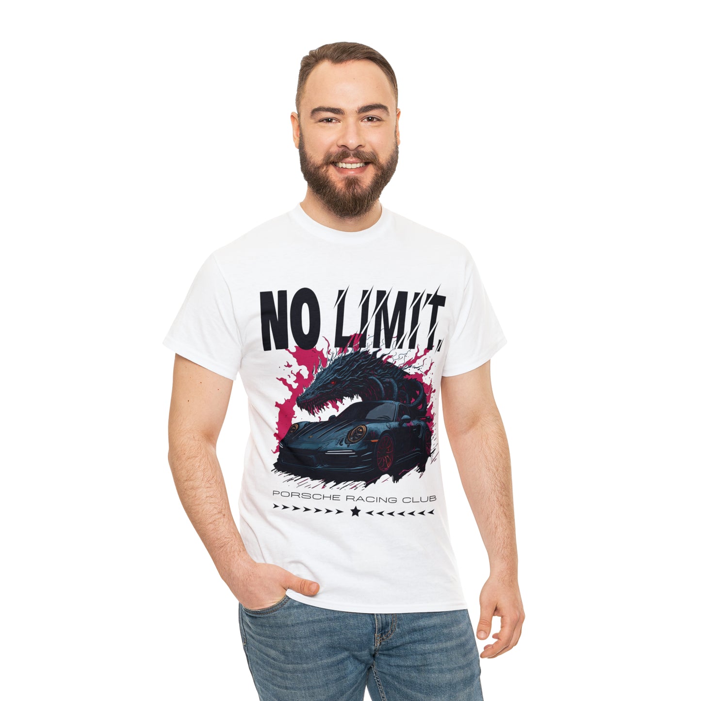 NO LIMIT Unisex Heavy Cotton Tee