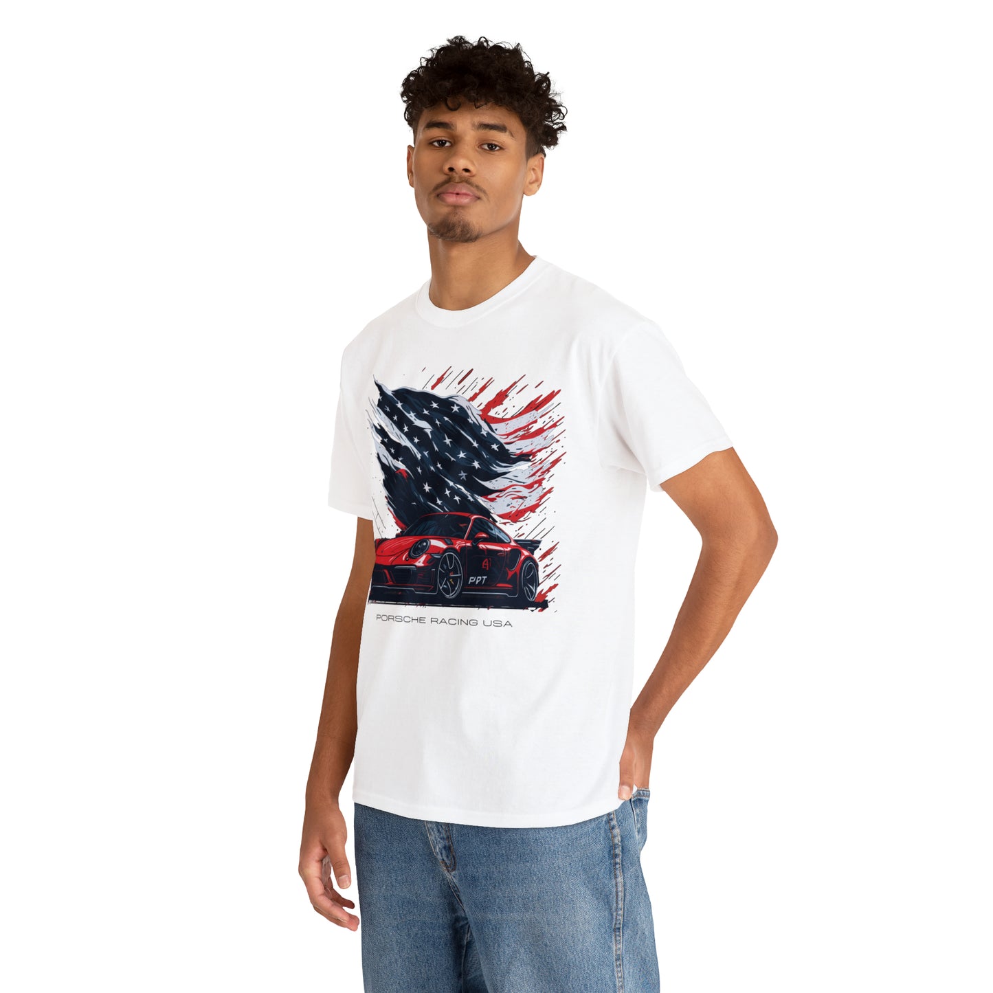 PR USA Unisex Heavy Cotton Tee