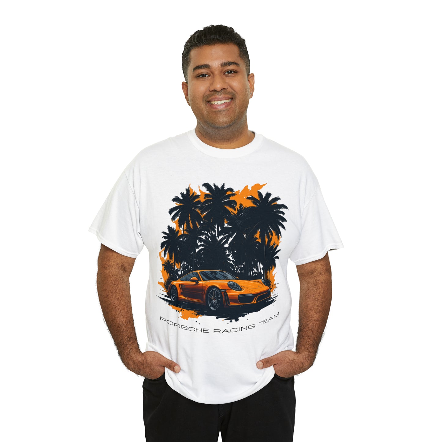 ORANGE PALMS Unisex Heavy Cotton Tee