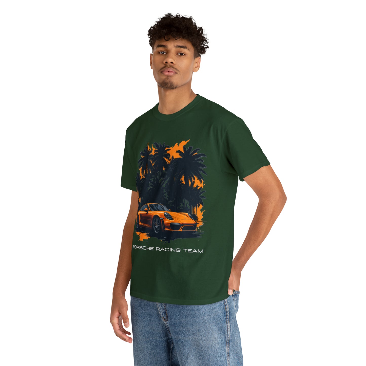 ORANGE PALMS Unisex Heavy Cotton Tee