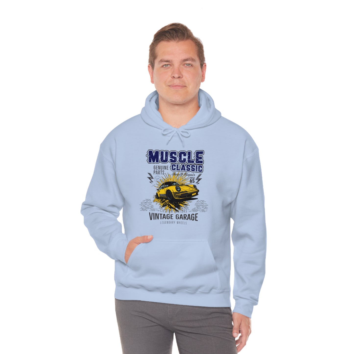 MUSCLE Unisex Heavy Blend™ Hooded Sweatshirt