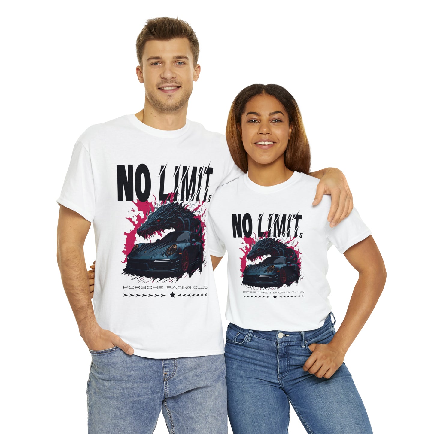 NO LIMIT Unisex Heavy Cotton Tee