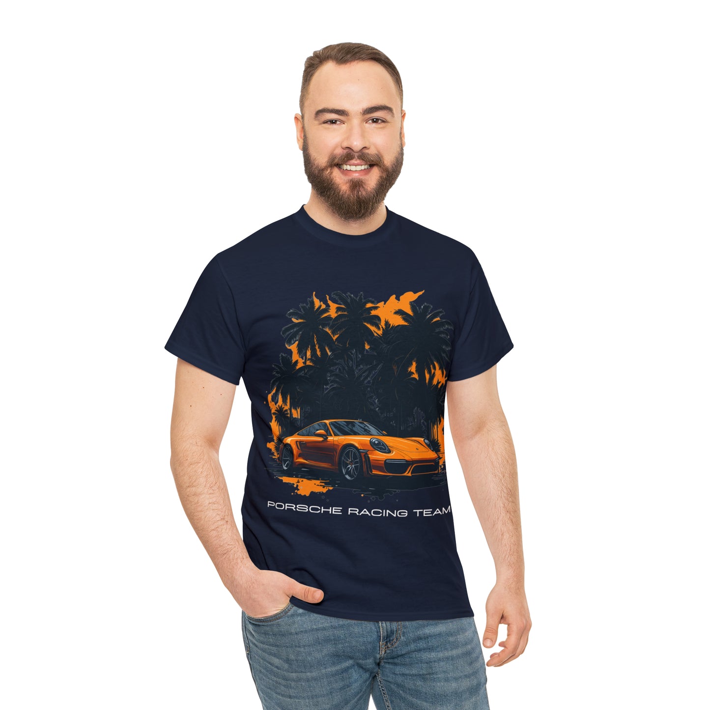 ORANGE PALMS Unisex Heavy Cotton Tee