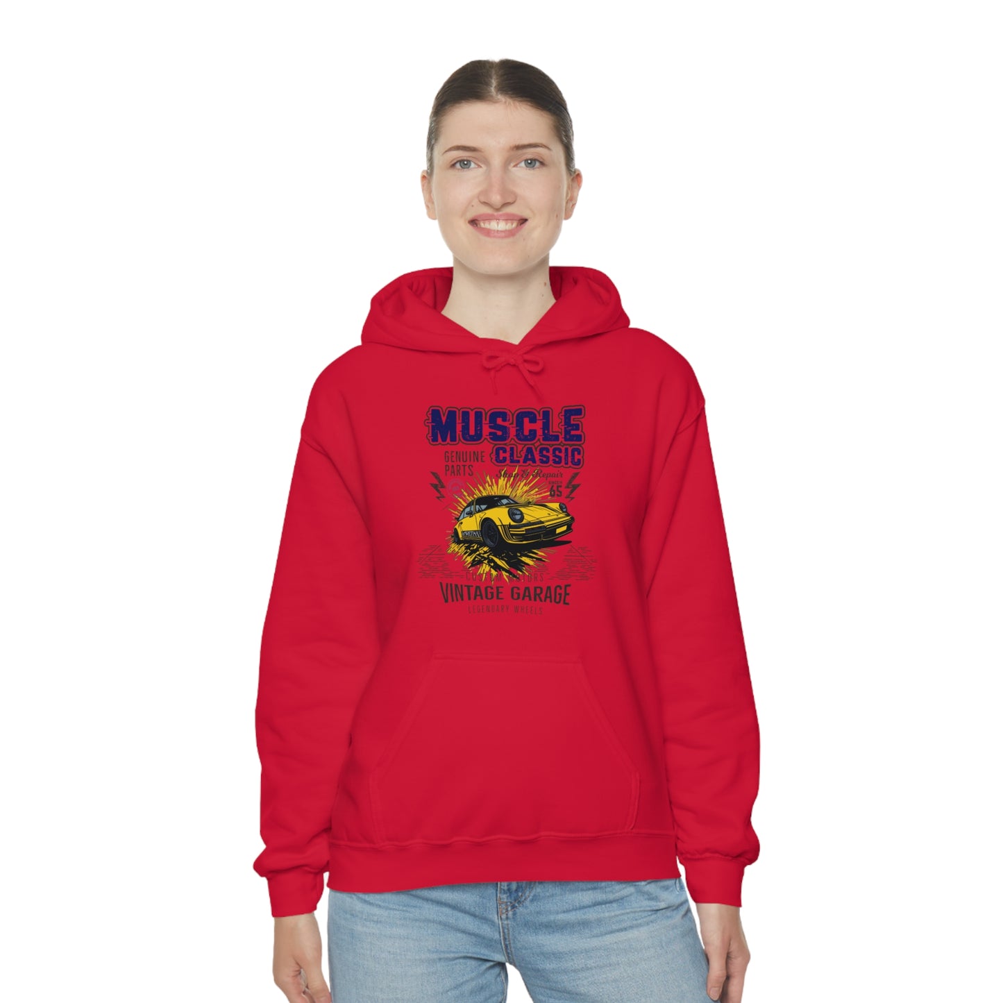 MUSCLE Unisex Heavy Blend™ Hooded Sweatshirt