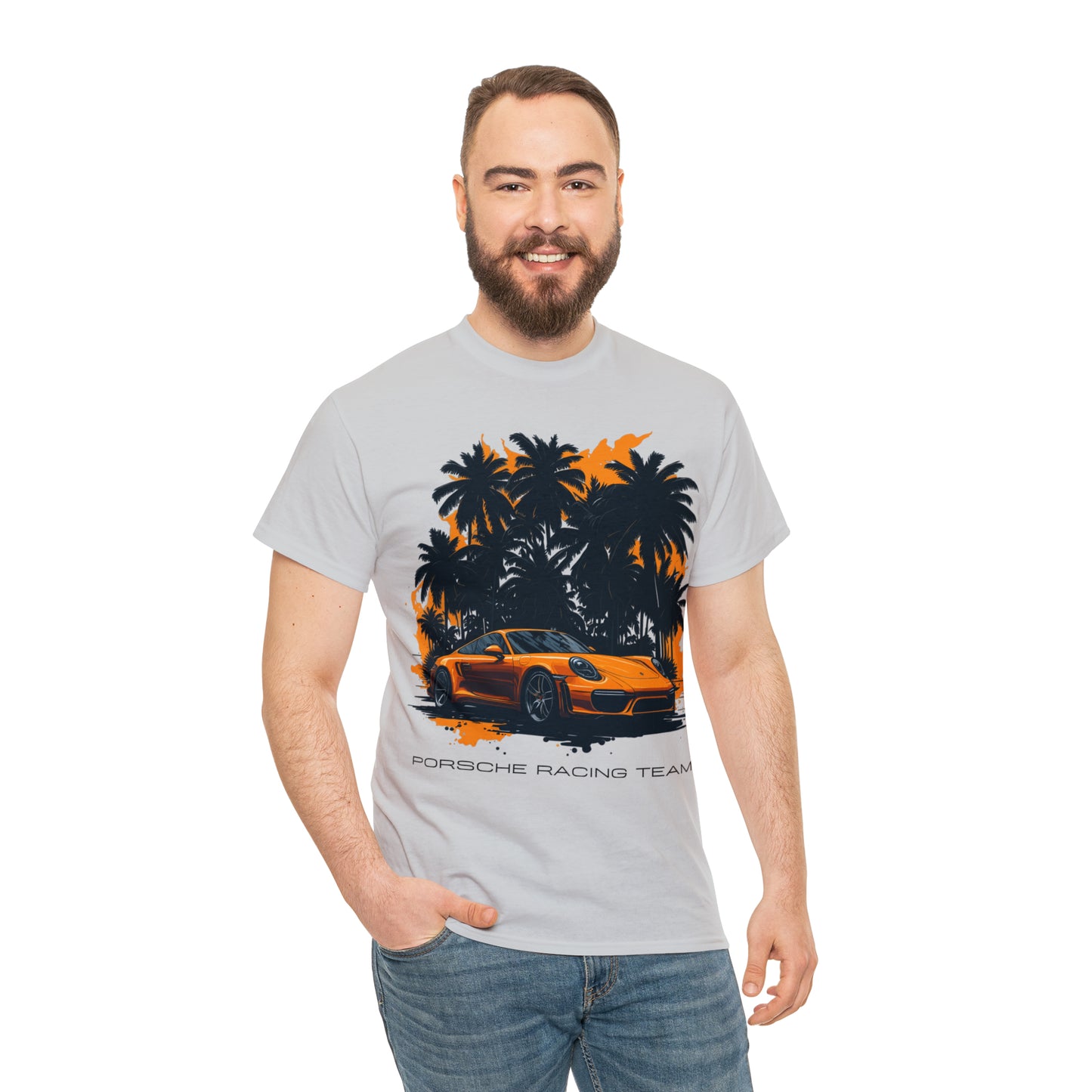 ORANGE PALMS Unisex Heavy Cotton Tee