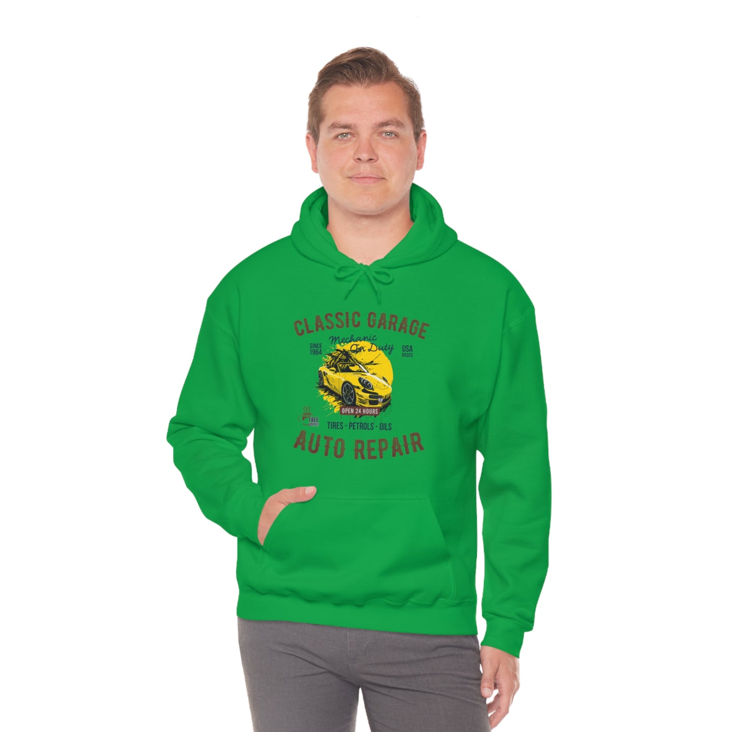 GARAGE Unisex Heavy Blend™ Hooded Sweatshirt