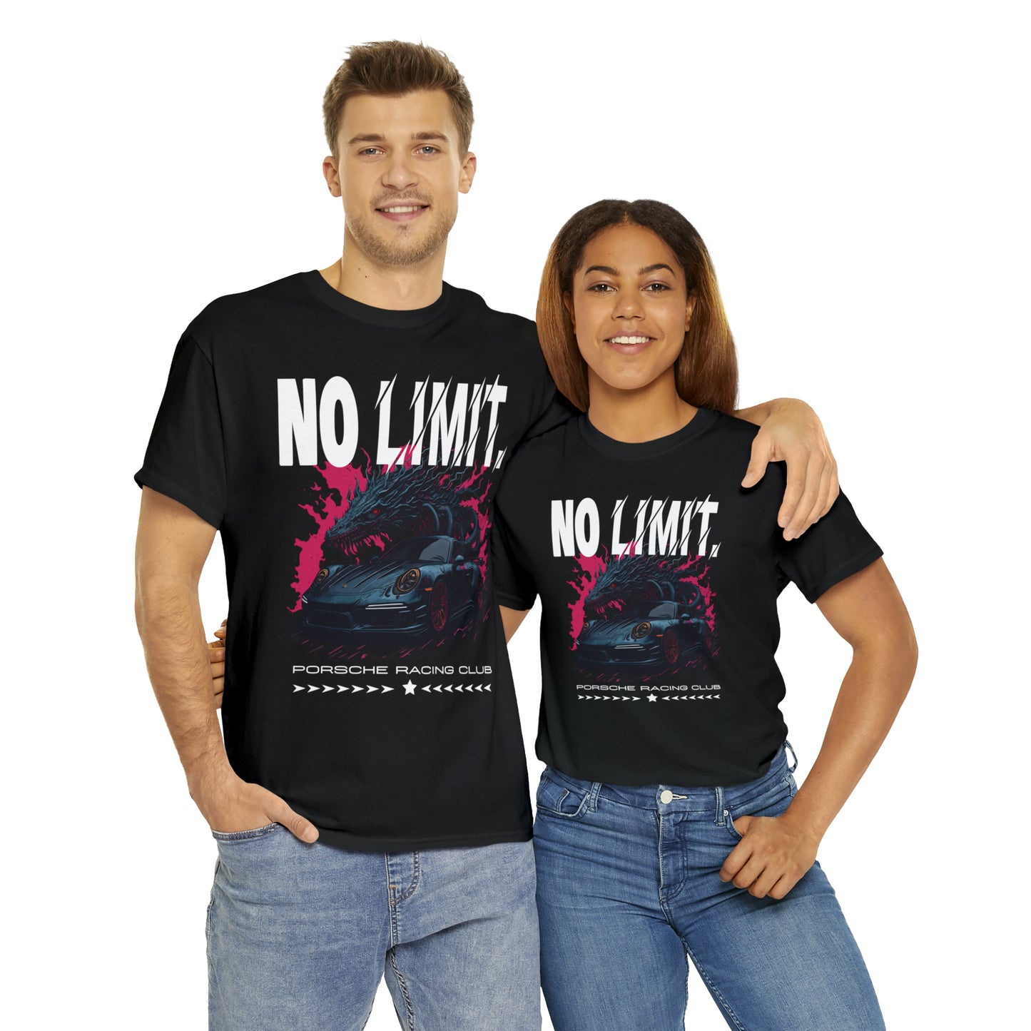 NO LIMIT Unisex Heavy Cotton Tee