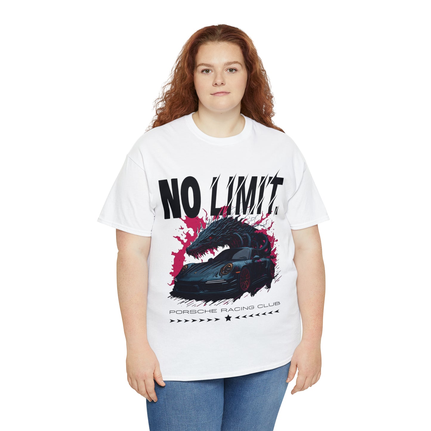 NO LIMIT Unisex Heavy Cotton Tee