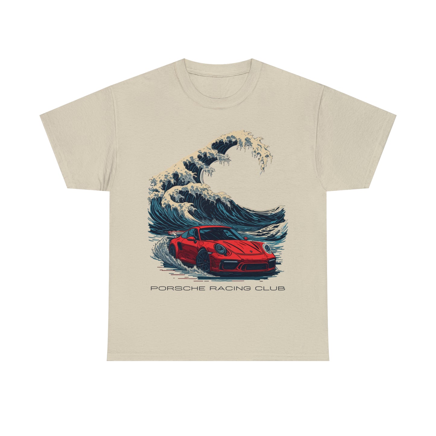 HOKUSAI WAVE Unisex Heavy Cotton Tee