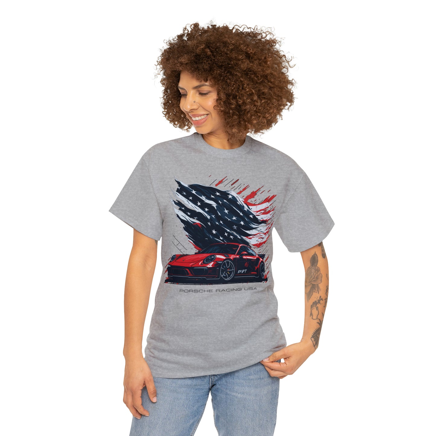 PR USA Unisex Heavy Cotton Tee