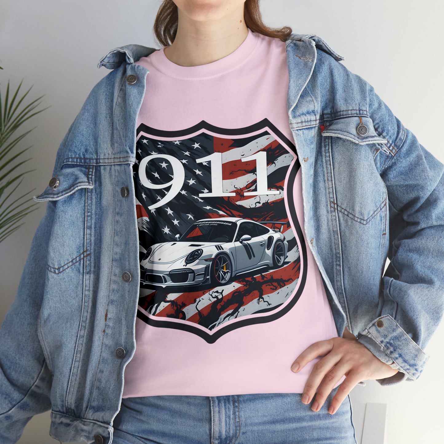 US FLAG Unisex Heavy Cotton Tee