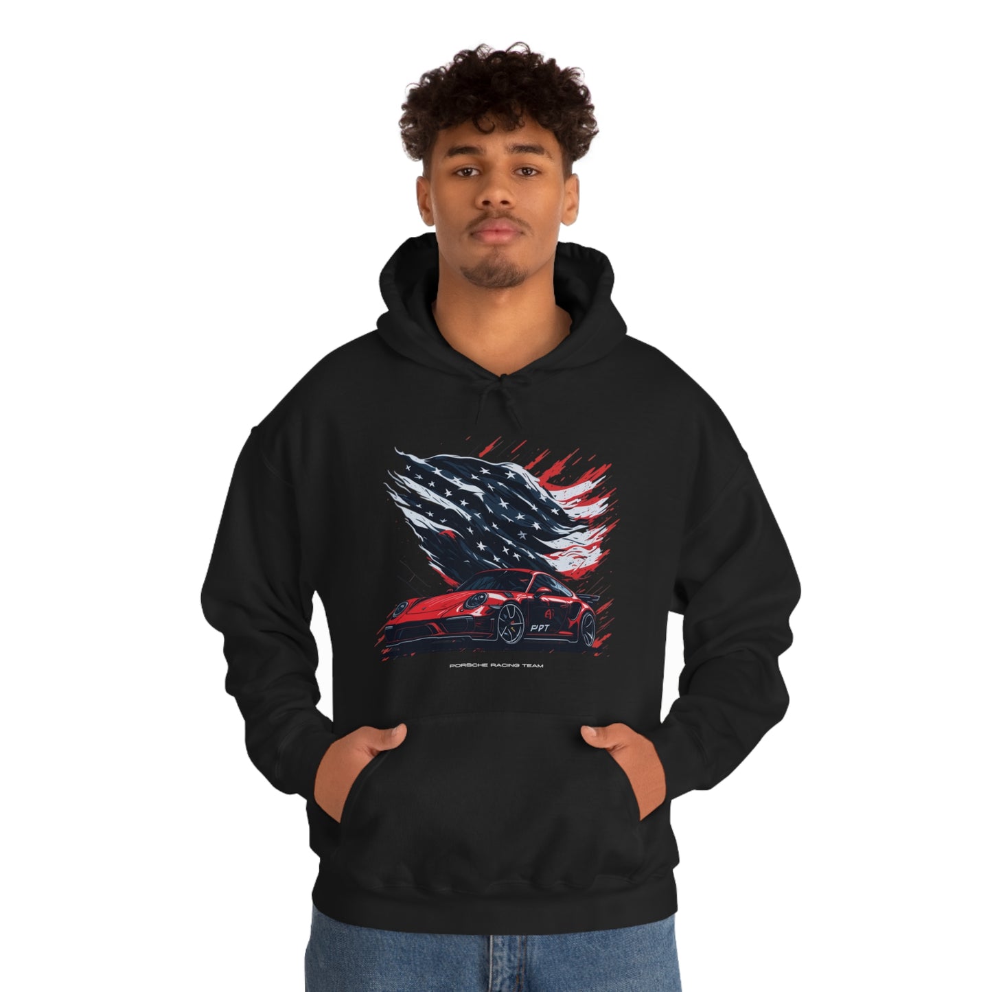 US FLAG Unisex Heavy Blend™ Hooded Sweatshirt