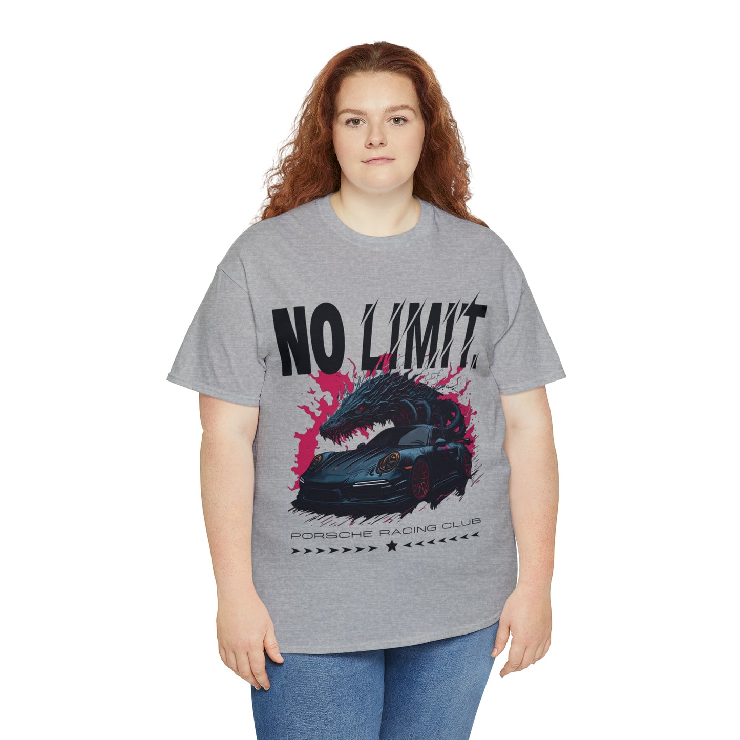 NO LIMIT Unisex Heavy Cotton Tee