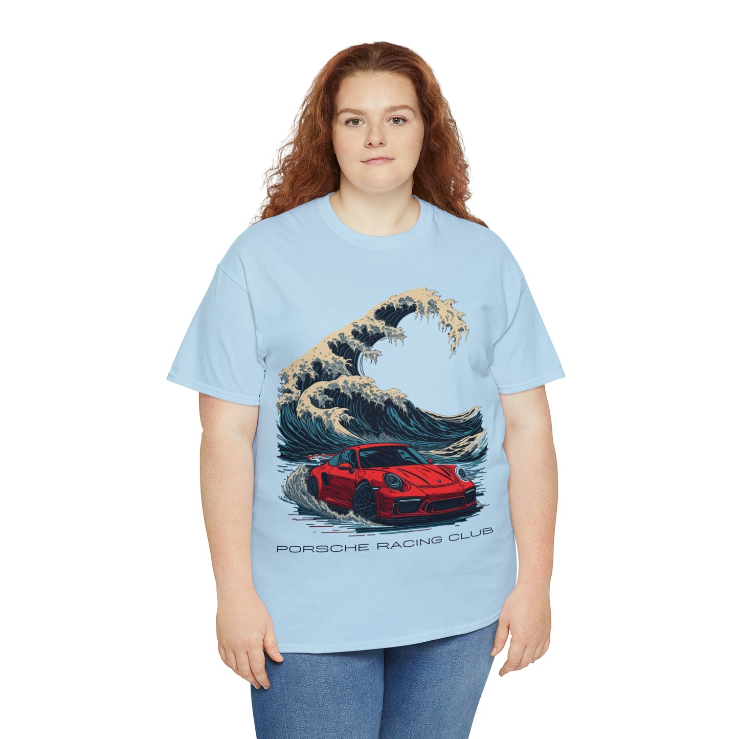 HOKUSAI WAVE Unisex Heavy Cotton Tee