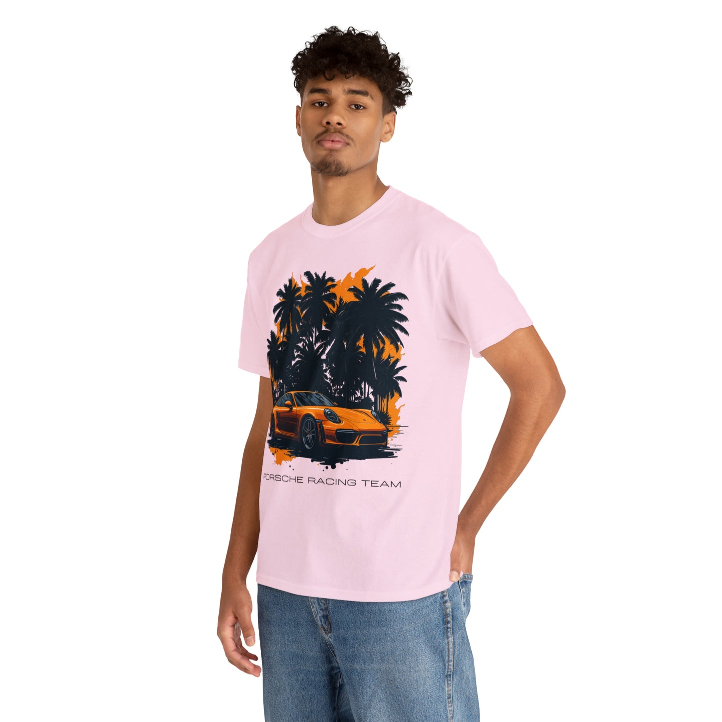 ORANGE PALMS Unisex Heavy Cotton Tee