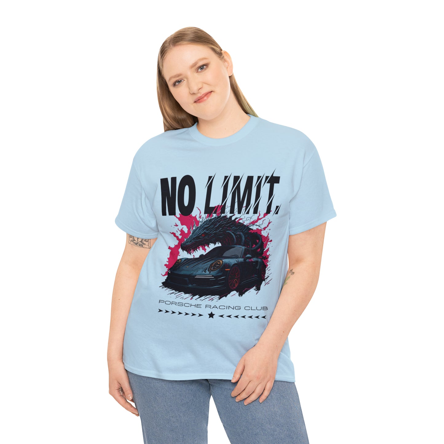 NO LIMIT Unisex Heavy Cotton Tee