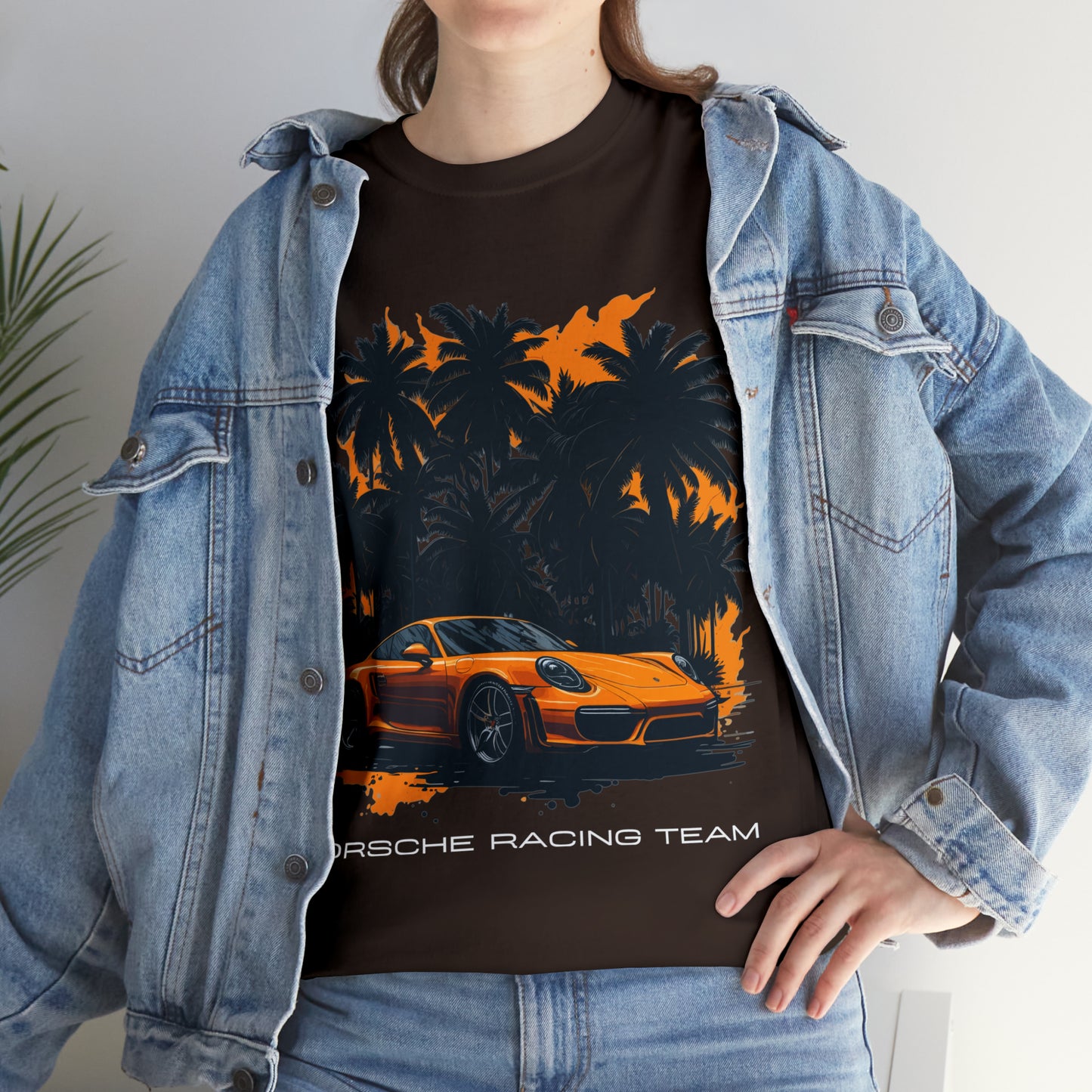 ORANGE PALMS Unisex Heavy Cotton Tee