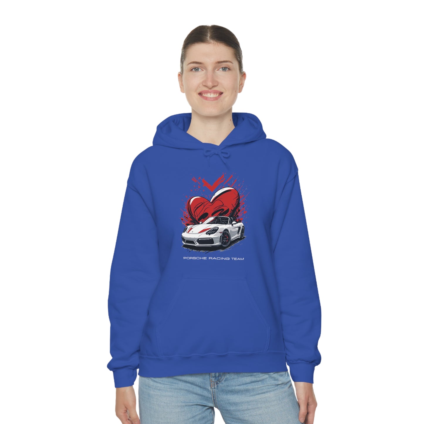 HEART Unisex Heavy Blend™ Hooded Sweatshirt