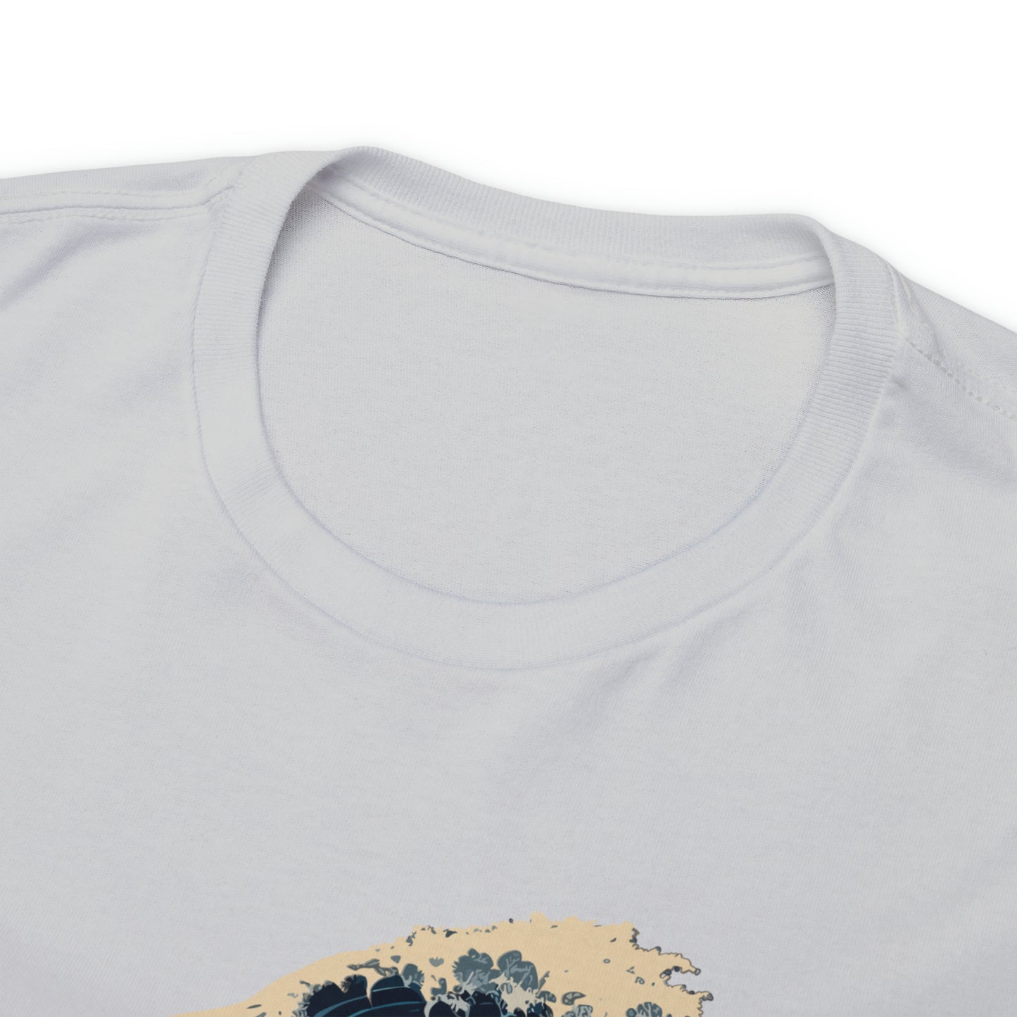 HOKUSAI WAVE Unisex Heavy Cotton Tee