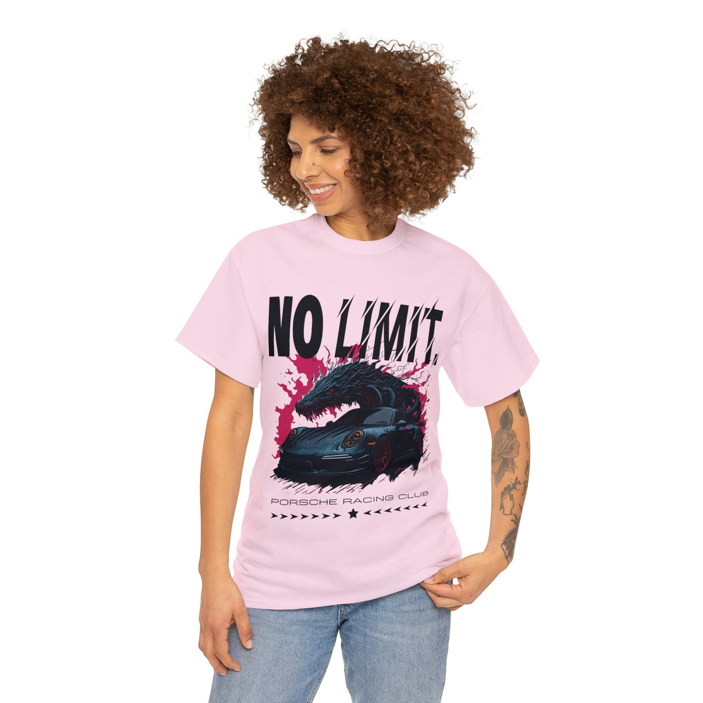 NO LIMIT Unisex Heavy Cotton Tee