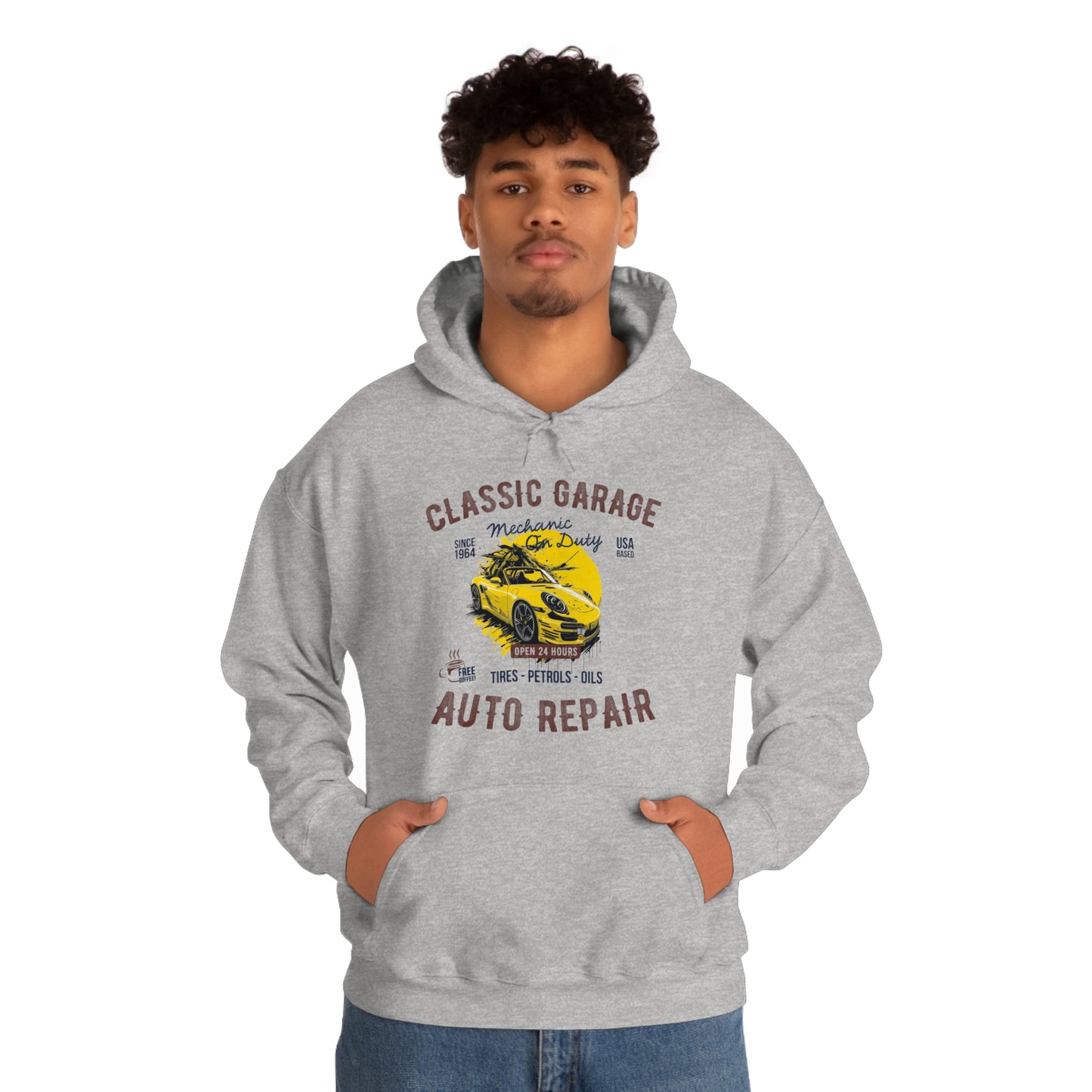 GARAGE Unisex Heavy Blend™ Hooded Sweatshirt