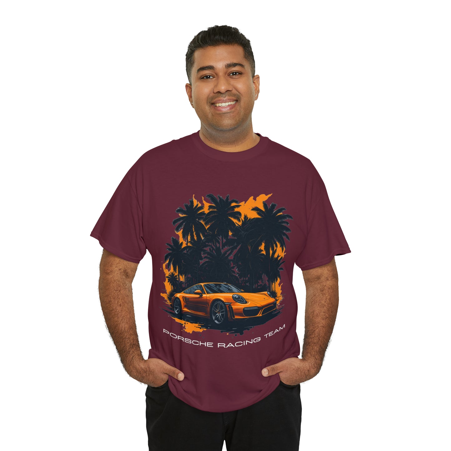 ORANGE PALMS Unisex Heavy Cotton Tee