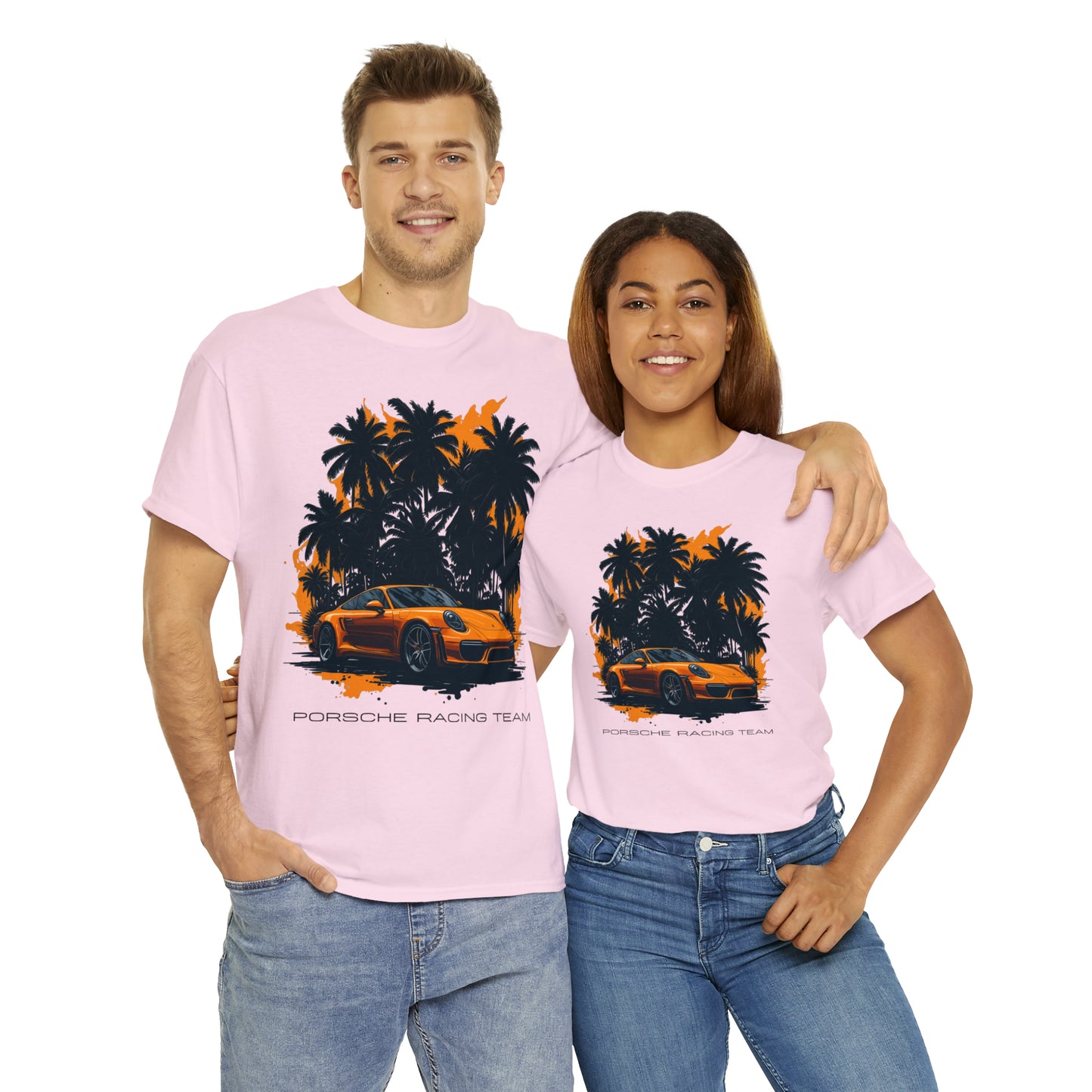 ORANGE PALMS Unisex Heavy Cotton Tee