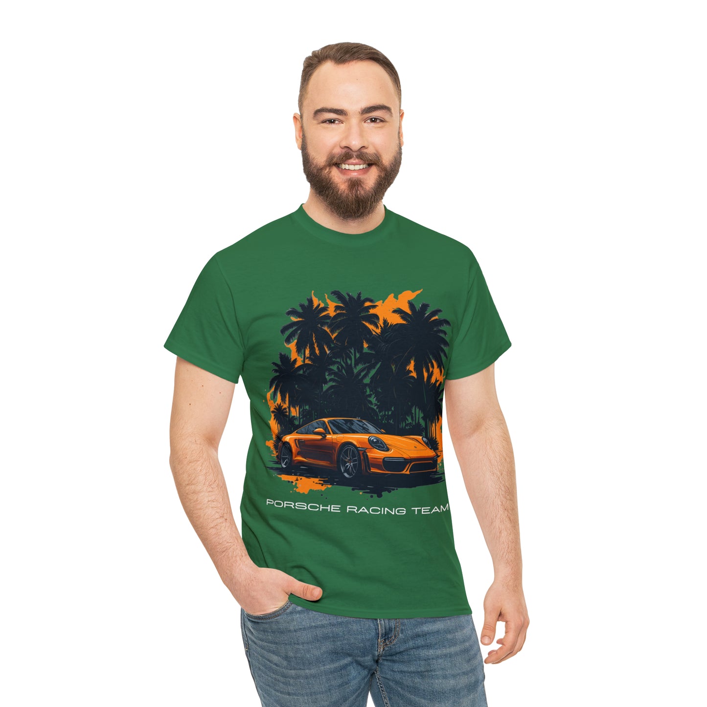 ORANGE PALMS Unisex Heavy Cotton Tee