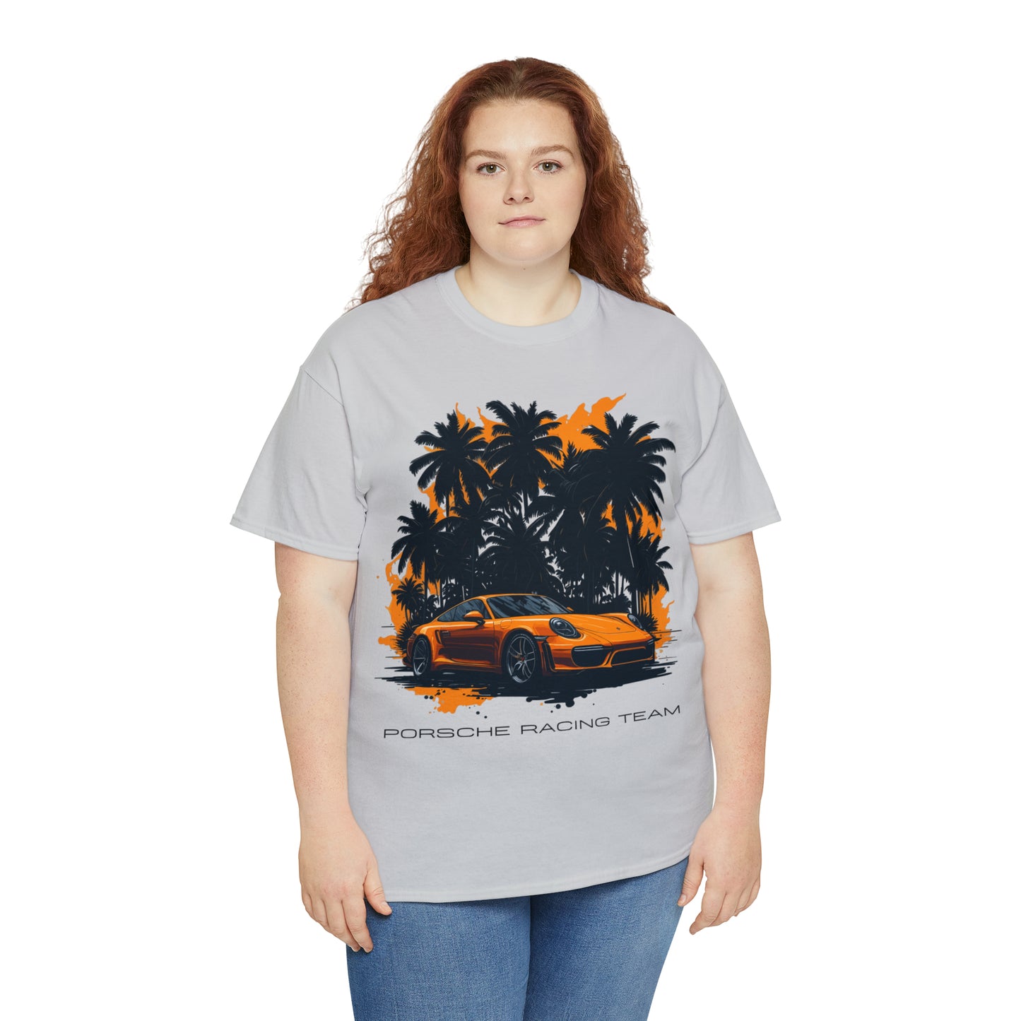 ORANGE PALMS Unisex Heavy Cotton Tee