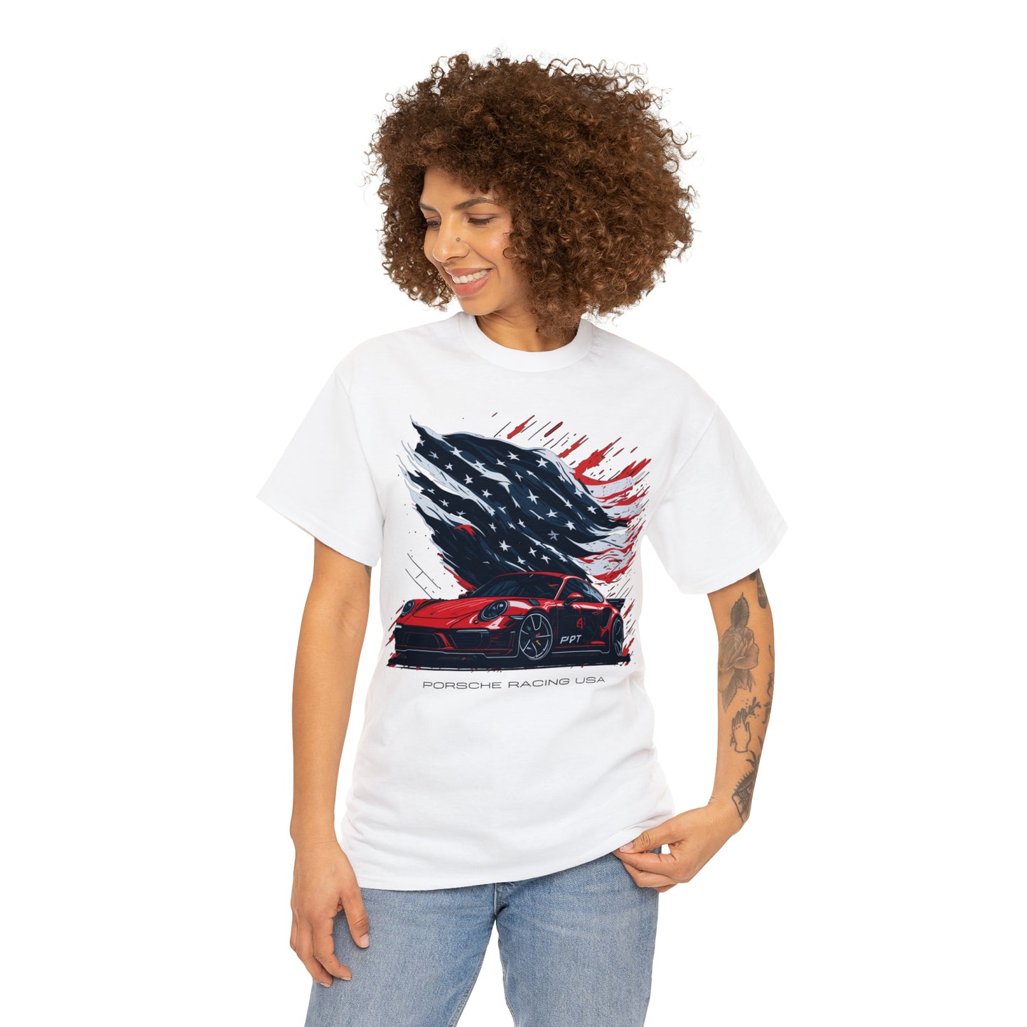 PR USA Unisex Heavy Cotton Tee