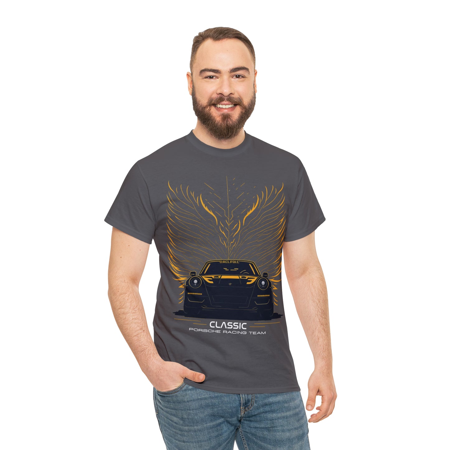 YELLOW WINGS Unisex Heavy Cotton Tee