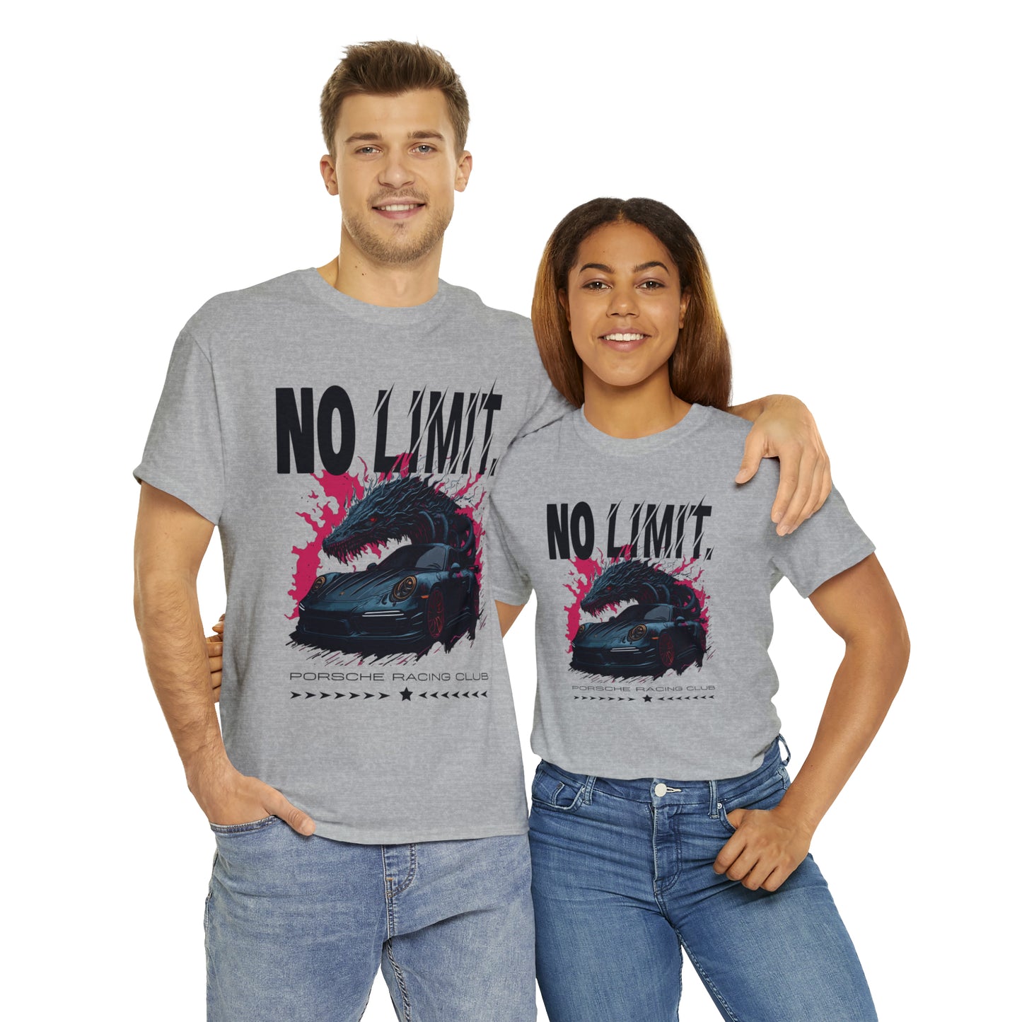 NO LIMIT Unisex Heavy Cotton Tee